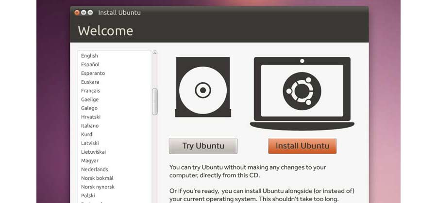 install linux ubuntu نصب لینوکس